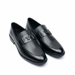 Executive Elegance: Men’s Premium K17 Leather Loafers Black and Brown