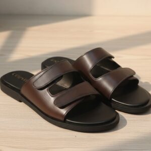 All-Match Comfortable Soft Sandal- Black and Brown
